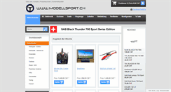 Desktop Screenshot of modellsport.ch